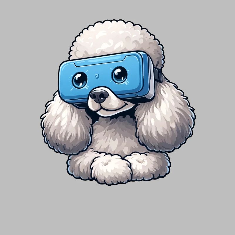 Poodle VR Gamers: Virtual Worlds Explorers