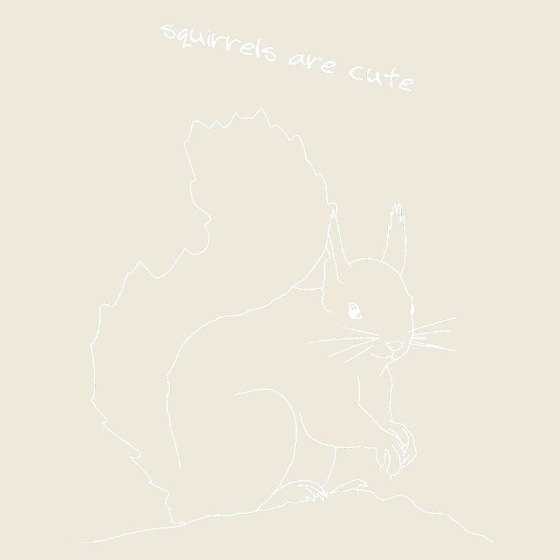 Eichhörnchen lineart