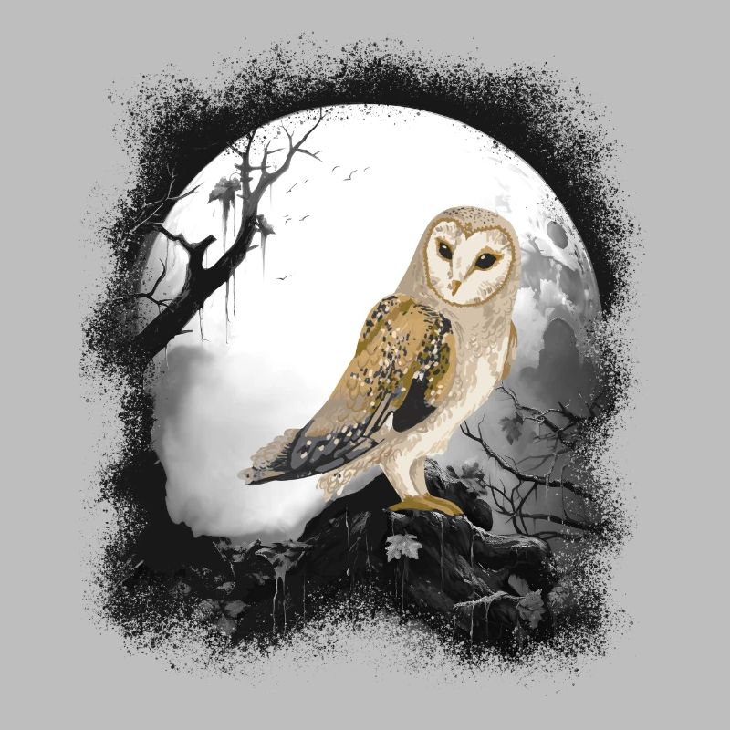 mystisch Eule Eulen Waldbewohner Märchen Kind