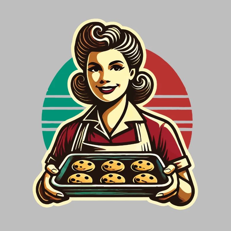 Nostalgic Baking Experience Retro