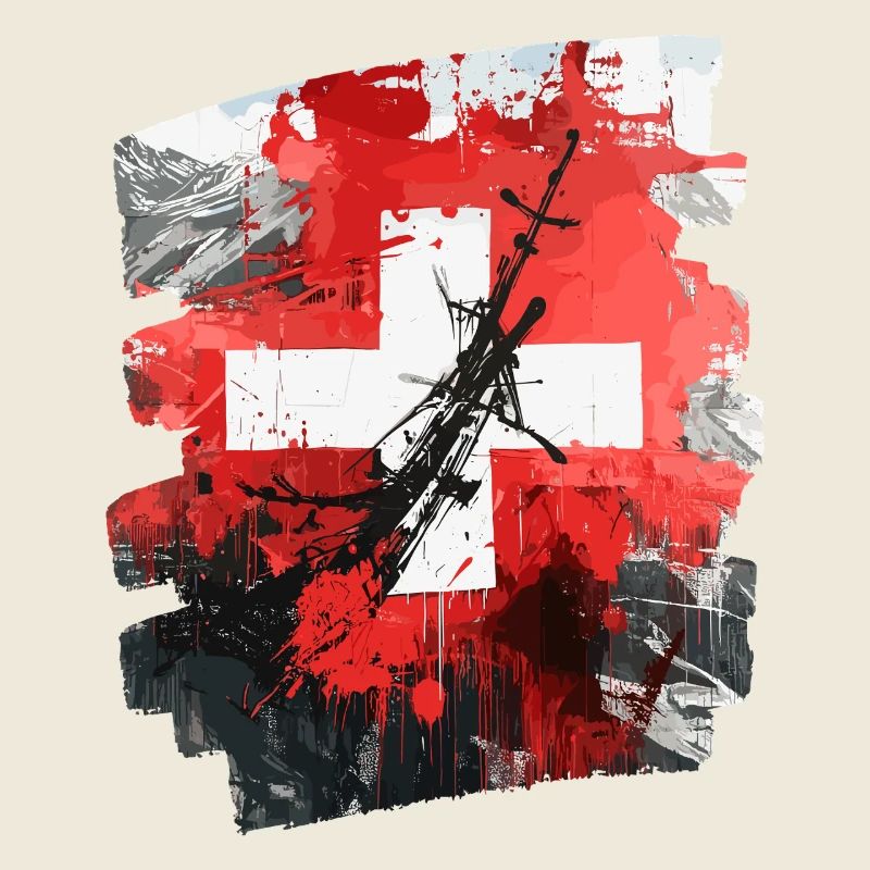 Swiss flag Switzerland