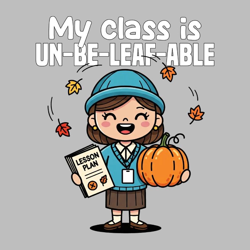 MY CLASS IS UN-BE-LEAF-ABLE - TEACHER GIFT