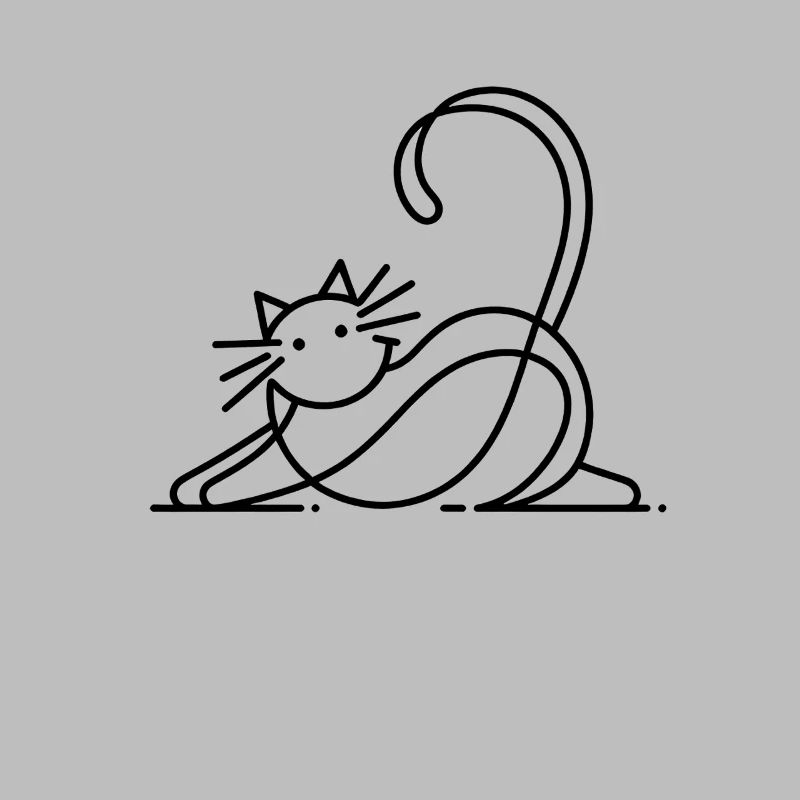 Cat Cats Pet Pets Kitten Retro