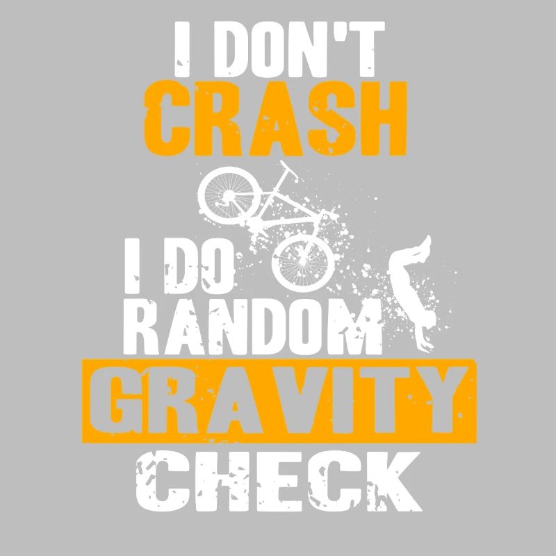 Funny Bicycle Random Gravity Check Humor