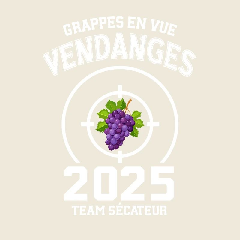Vendanges 2025 Grappe de Vigne et Cible