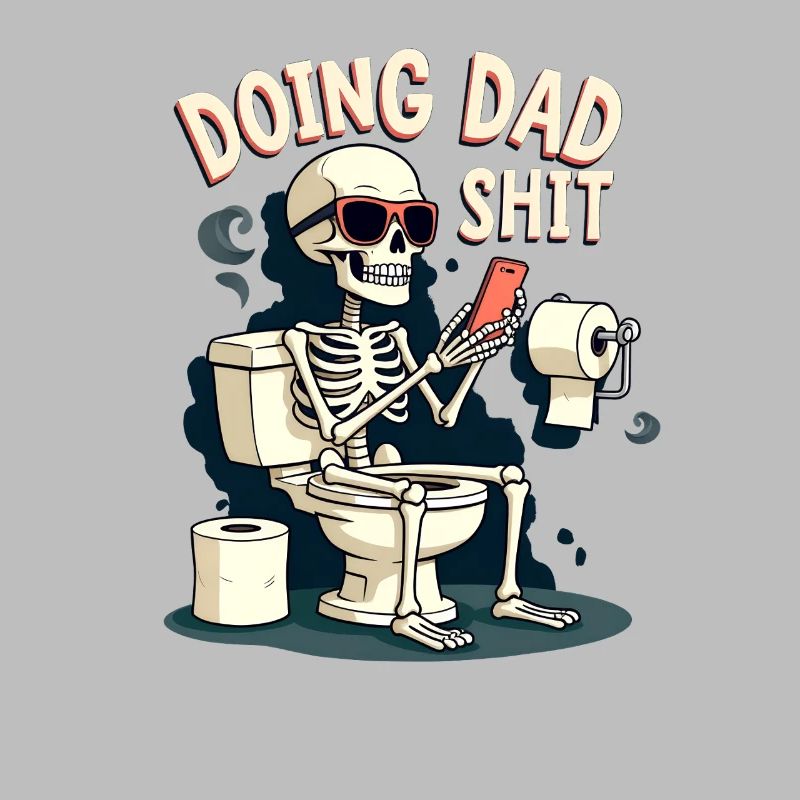 Doing Dad Shit Funny Father's Day Doing Dad Shit