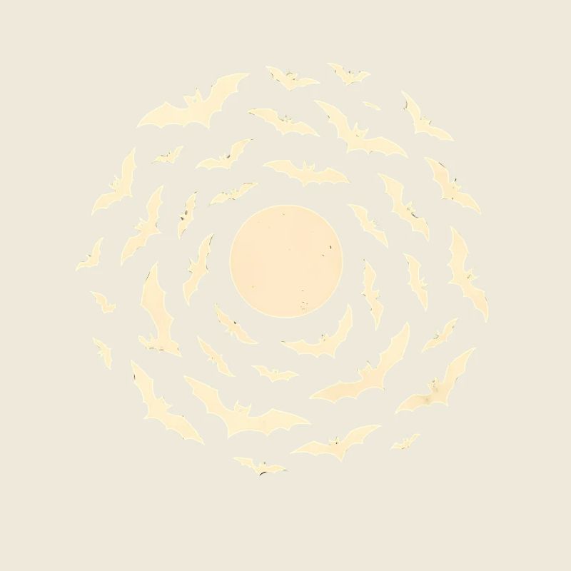 Spirale de chauve-souris de lune