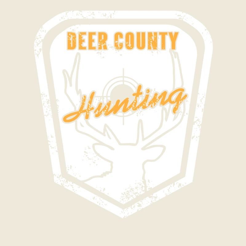 Deer County chasse rustique crâne cible Style