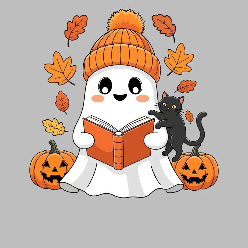 Herbstgeist Leseabend mit Katze