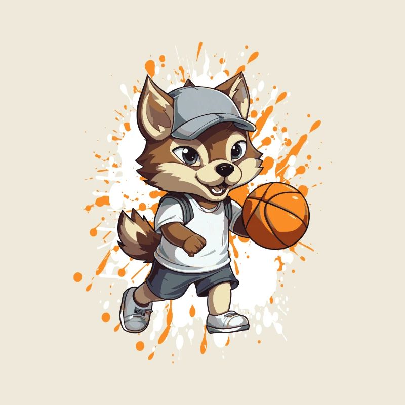 Fox héros du basket en look de loisir
