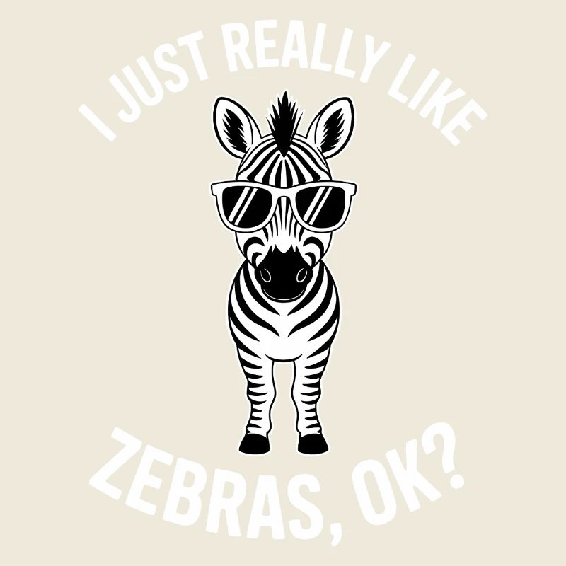 Zebra Spruch Lustiges Zebra Geschenk