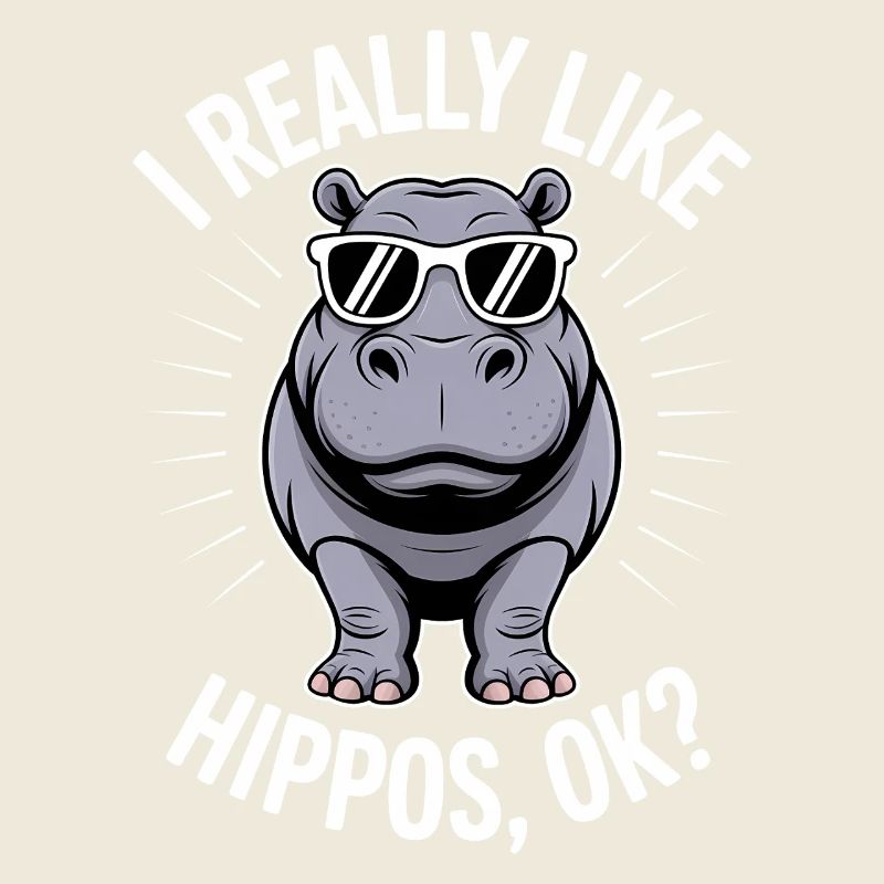 Nilpferd Sprüche Flusspferd Witz Nilpferd Geschenk