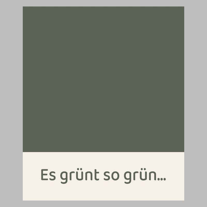 C’est tellement vert – Affiche Modern Fields