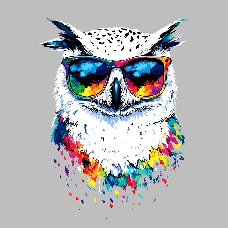 Schneeeule Weiße Eule Kauz Uhu Owl Schnee Eulen