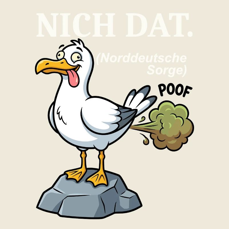 Norddeutscher Humor Spruch: Nich dat