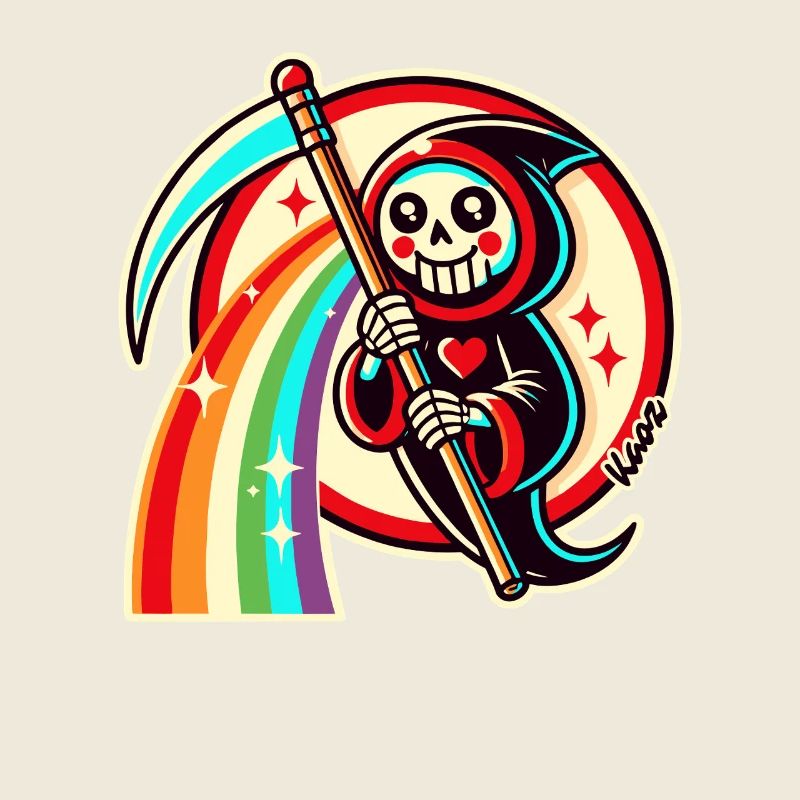 Rainbow Grim Reaper