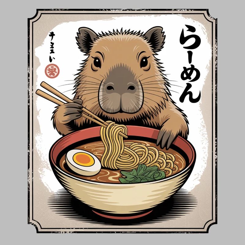 Capybara Ramen Bowl