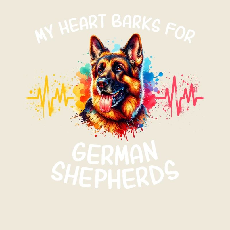 German Shepherd Heartline