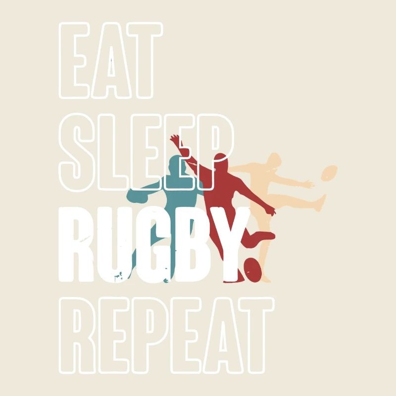 Manger et dormir Rugby Répéter