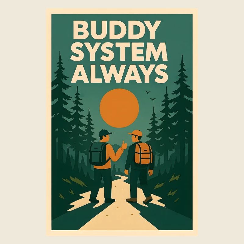 Immer Buddy-System | Pfadfinder