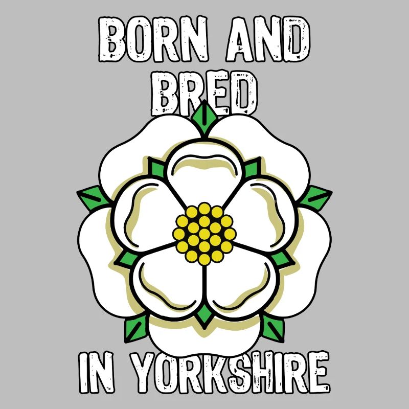 Dans le comté du Yorkshire, fière fleur du drapeau du Yorkshire