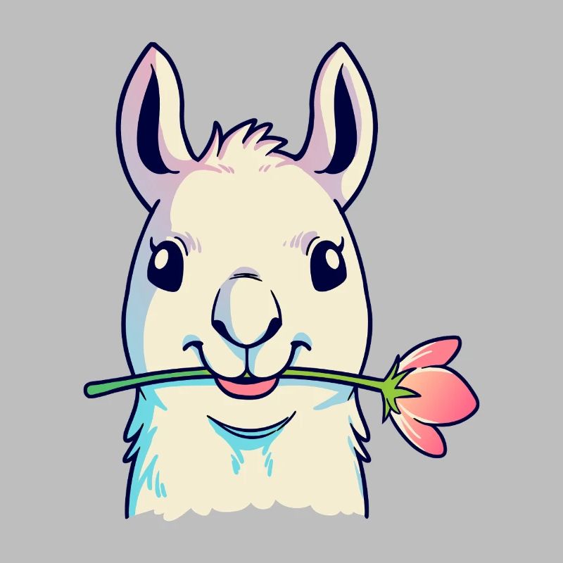Llama and Rose 