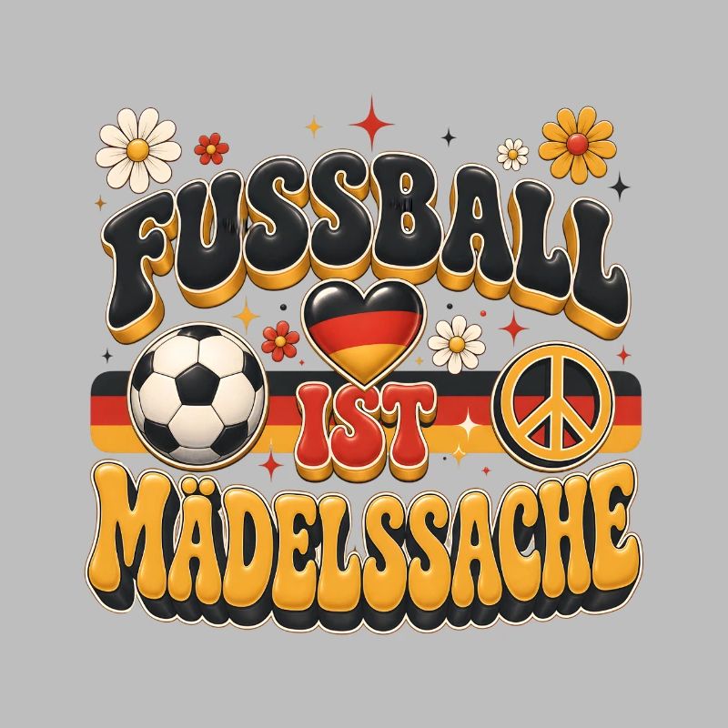 FUSSBALL MÄDELSACHE DESIGN