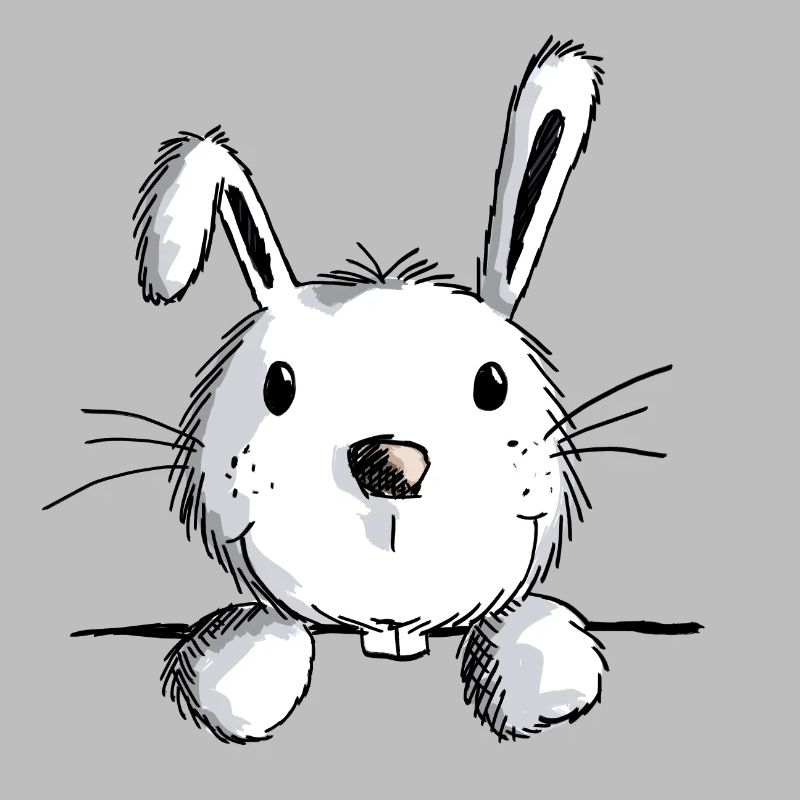 Curious hare - rabbits - rabbits - rabbits