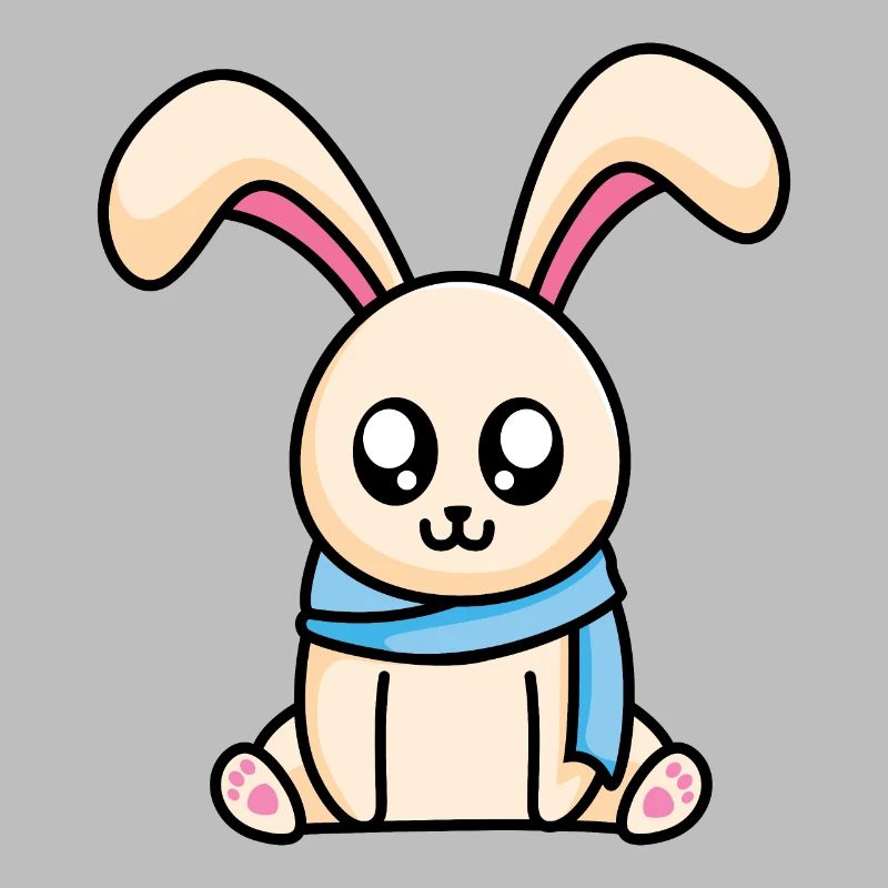 Winter bunny - design