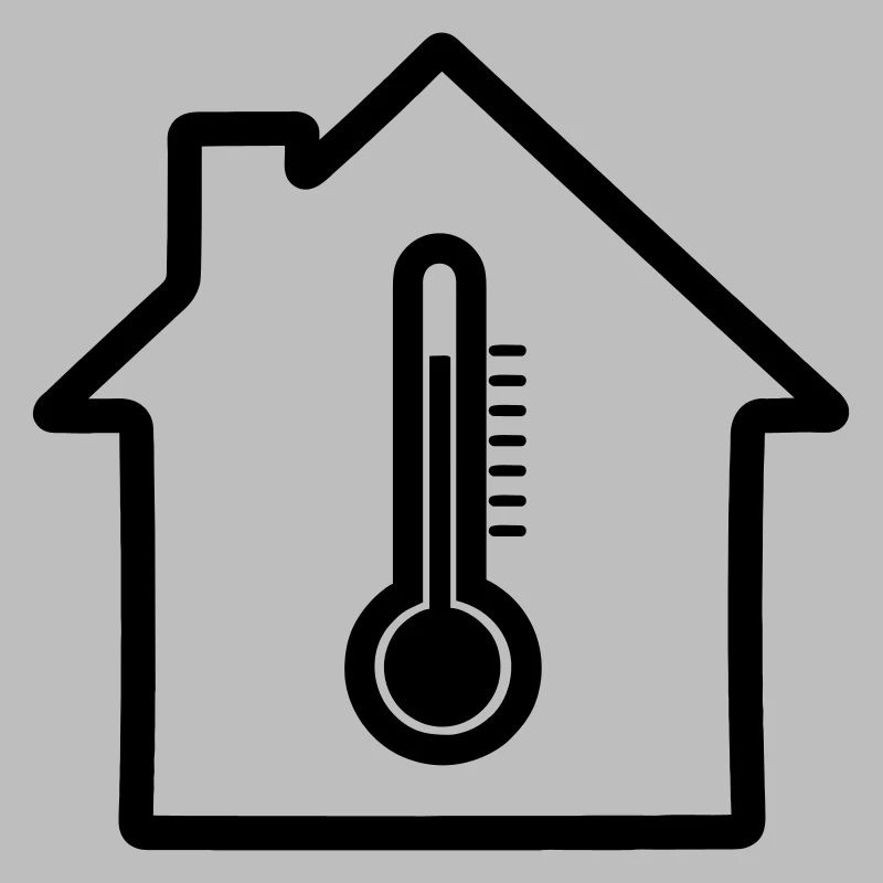 Home heating thermometer