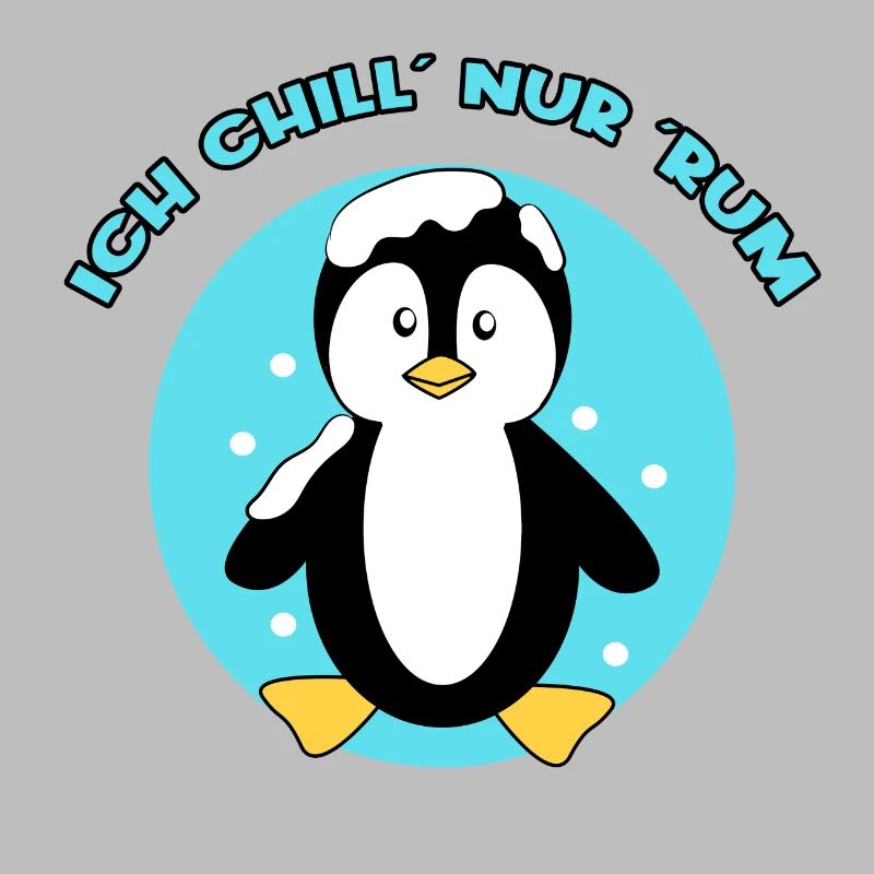 Süß Pinguin Seevogel Arktis Tier Schnee Vogel Eis