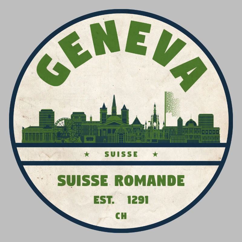 Insigne de la Skyline de Genève Romande