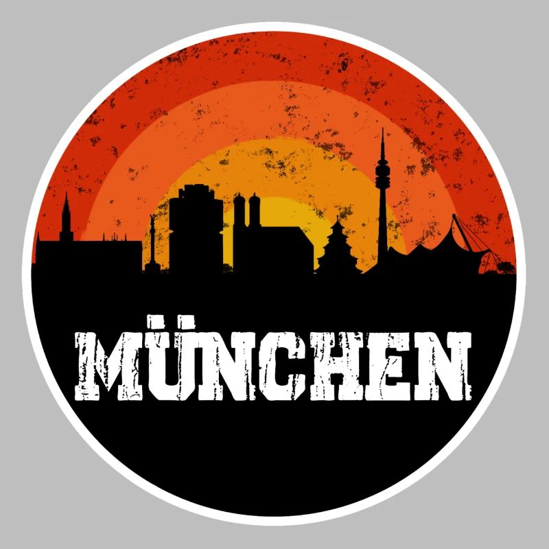 Munich Skyline Original