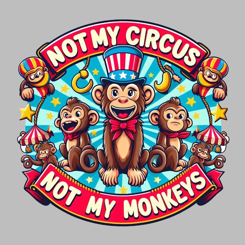 Pas mon cirque, pas mes singes