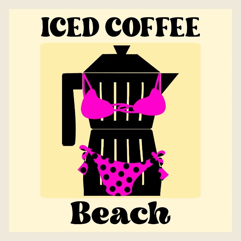 SOMMER STRAND ESPRESSO EISKAFFEE