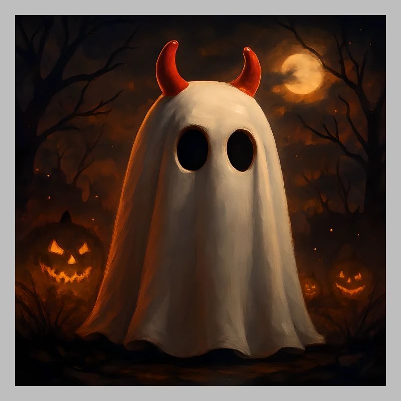 Spooky Devil Ghosts Cadeau d’Halloween