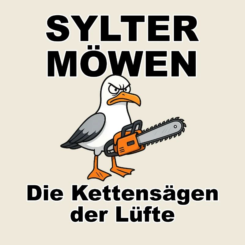 Sylt Seagulls: Design by Dekoinsel Sylt