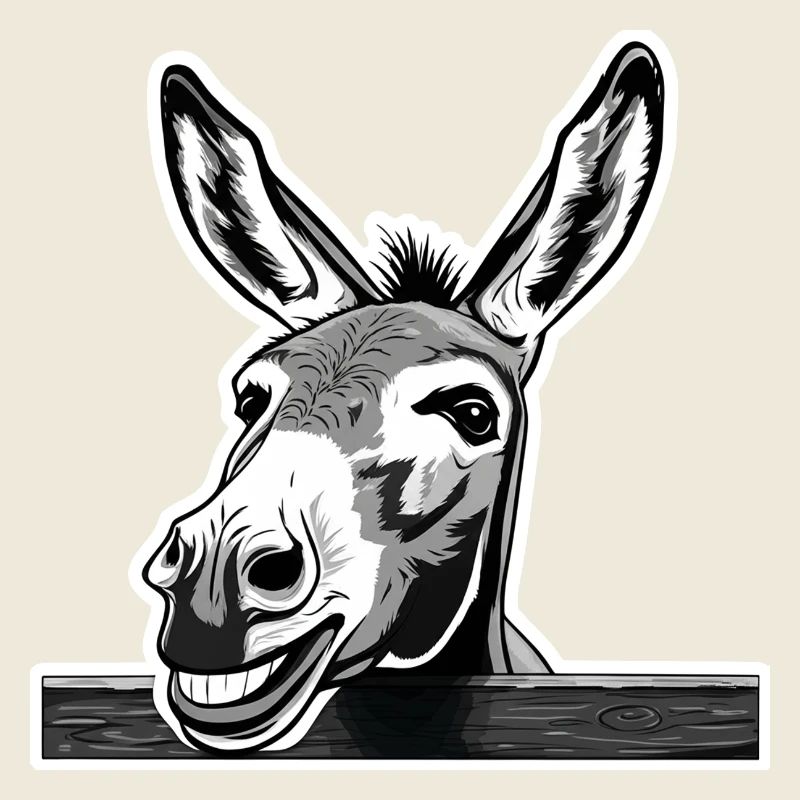 Cheeky donkey – laughter allowed!