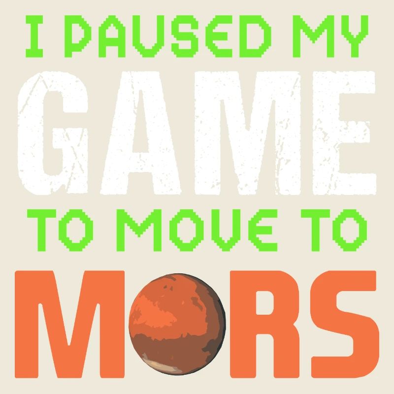 Mars Planet Space Vintage Rocket