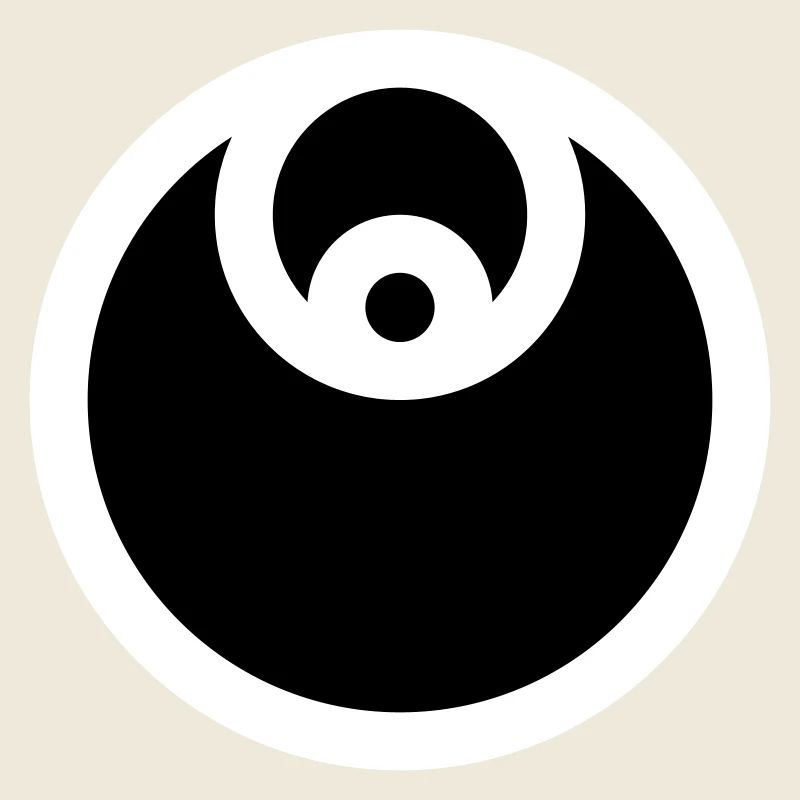 Circle Emblem Filled