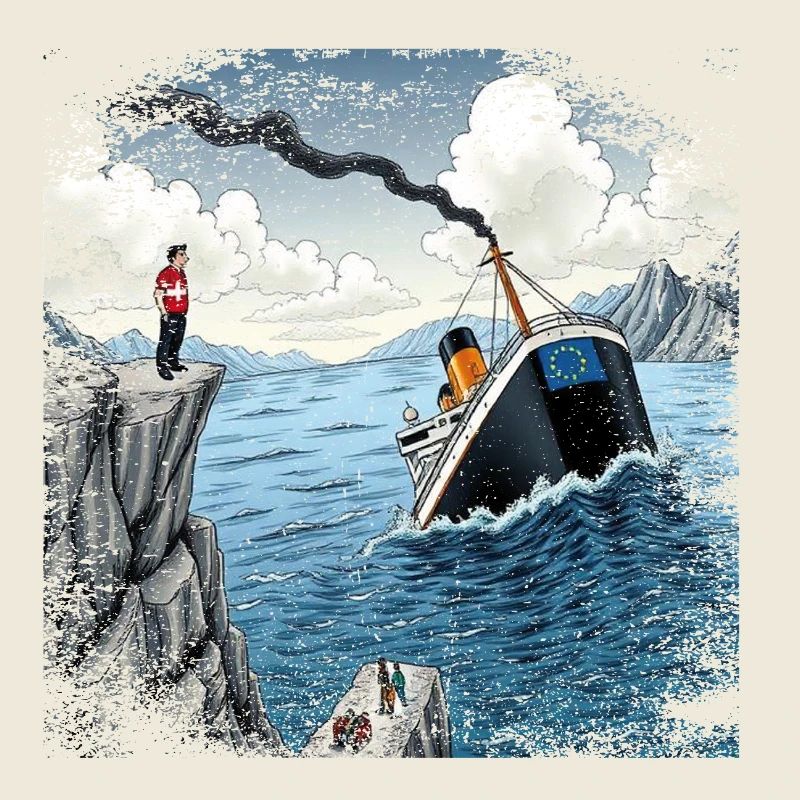 Satire Schweizer Neutralitat