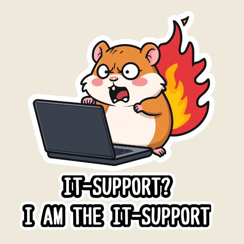 IT Support Hamster - Der pure Wahnsinn