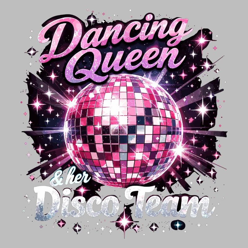 Dancing Queen & Disco Team : Mix Ball Disco Party