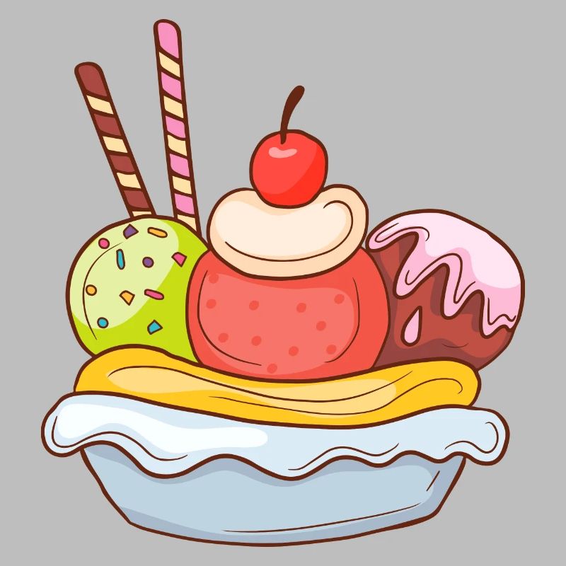 Eis Speiseeis Eiskrem Eiscreme Kugeleis Eisbecher