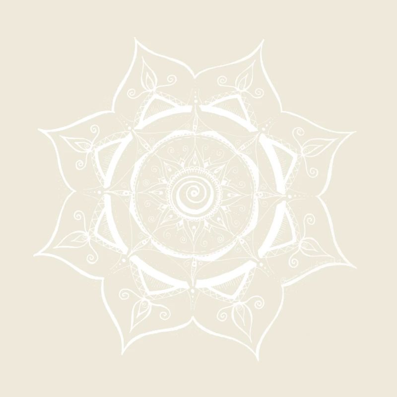 Mandala Spider Web Design