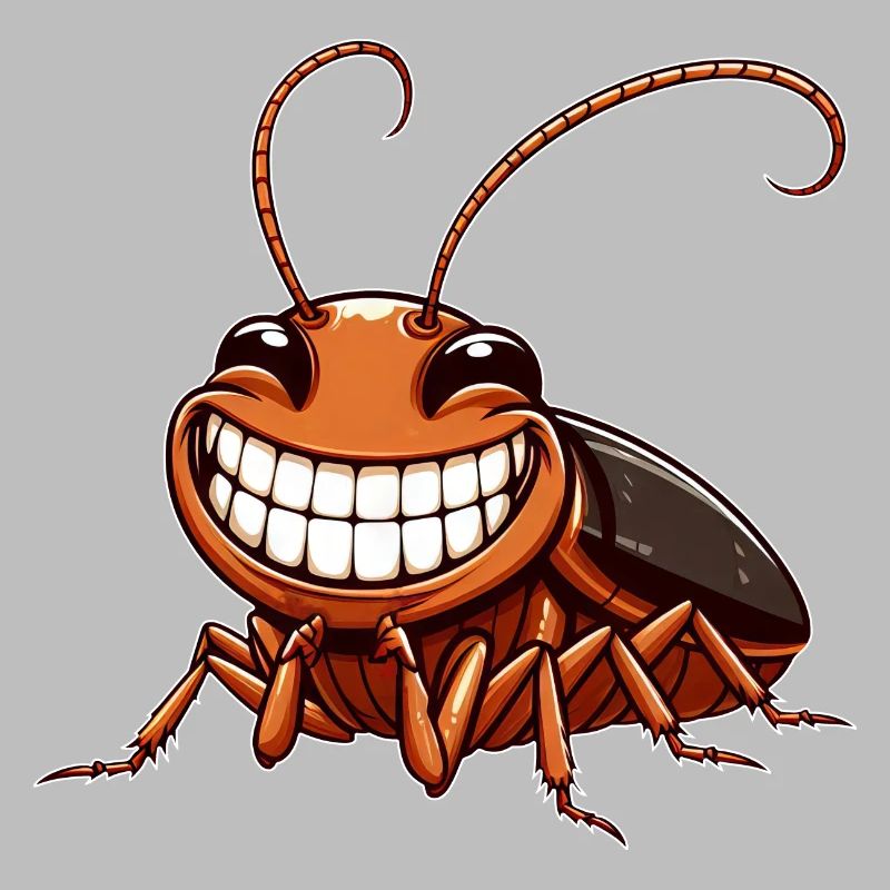 Cute Cockroach Cockroach Comic Cartoon