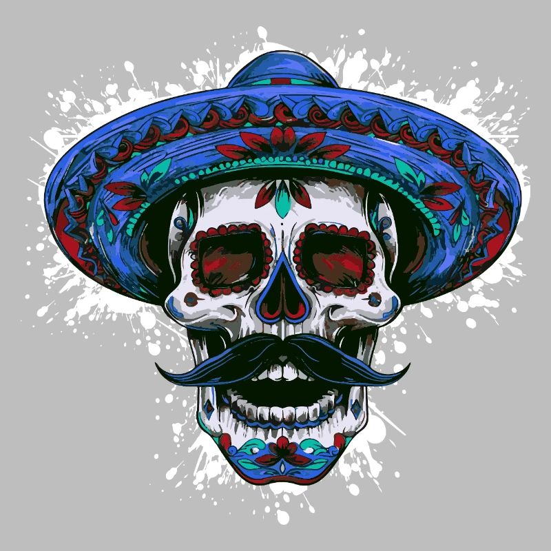 Sombrero Crâne Mexicain