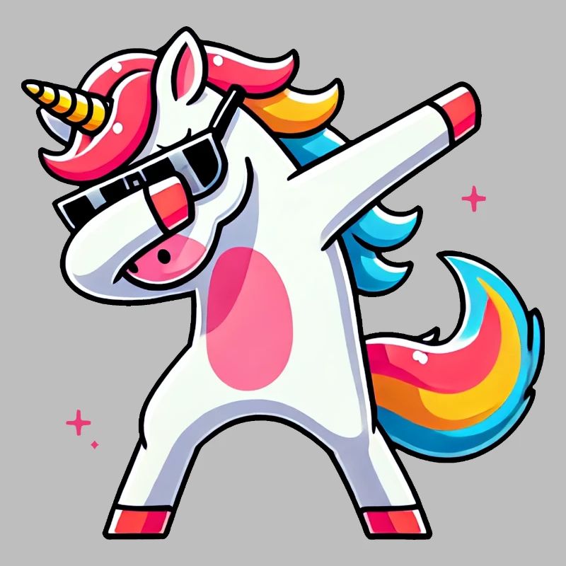 Dab Einhorn Dabbing Einhörner Unicorn Mädchen