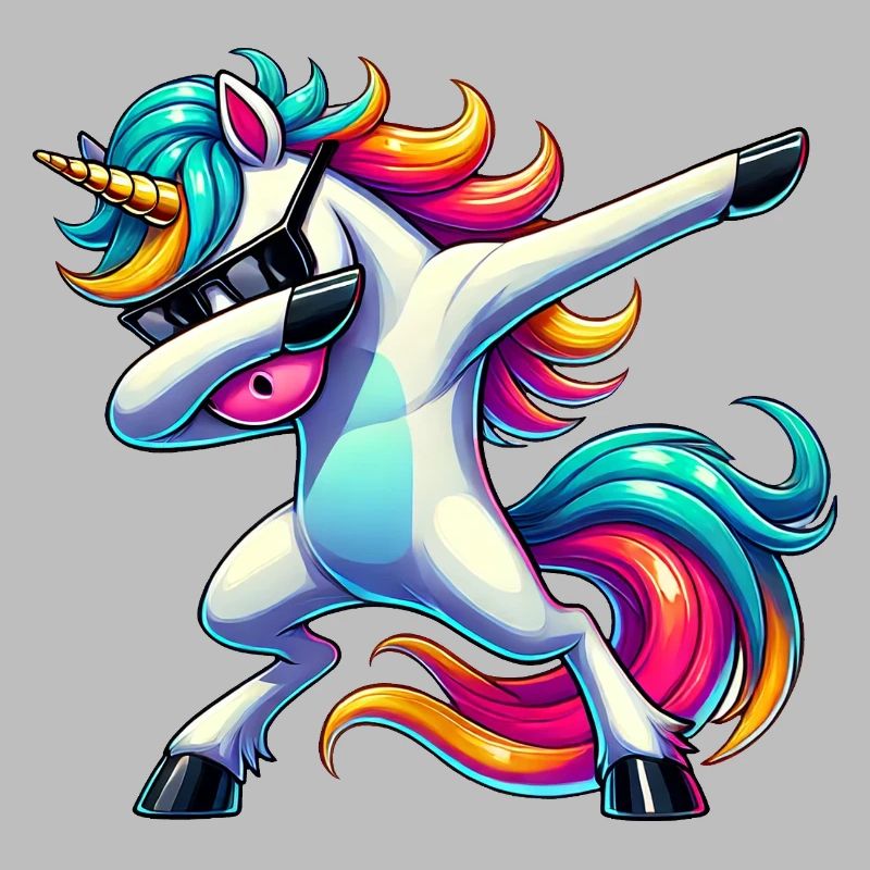 Dab Einhorn Dabbing Einhörner Unicorn Mädchen