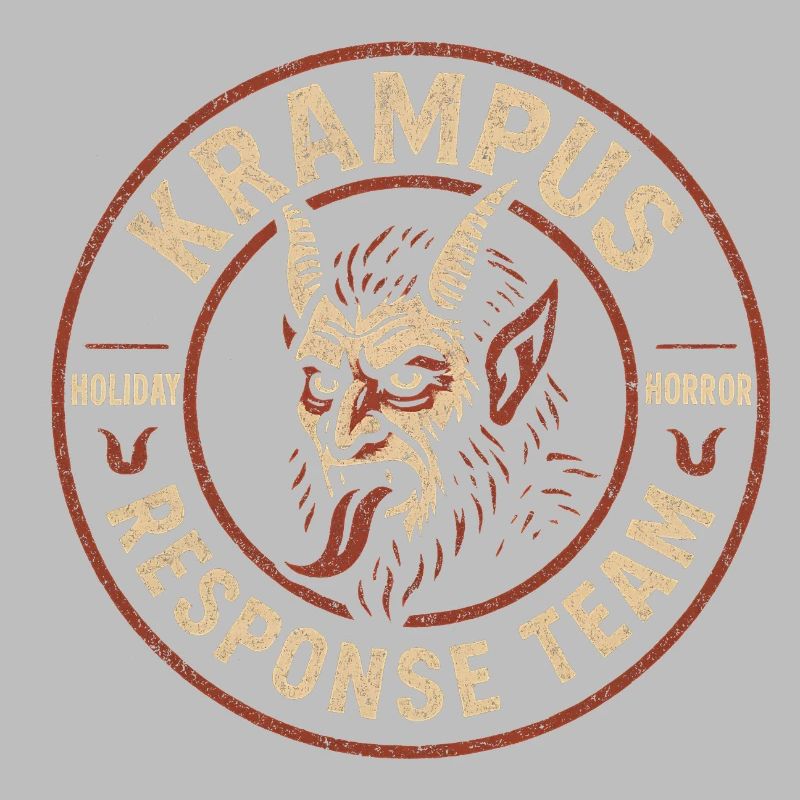 Équipe d’intervention Krampus Cryptide drôle Krampus